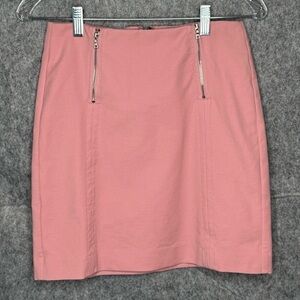 Loft Pink A-Line‎ Pencil Petite Skirt- Sz 00P
